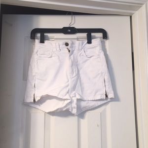 White shorts